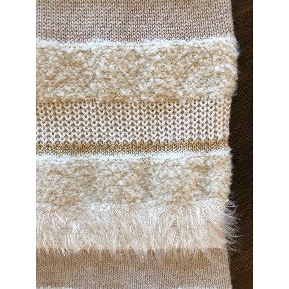 Gap Girls Ivory and Gold Sweater Dress - Picture 2 of 4